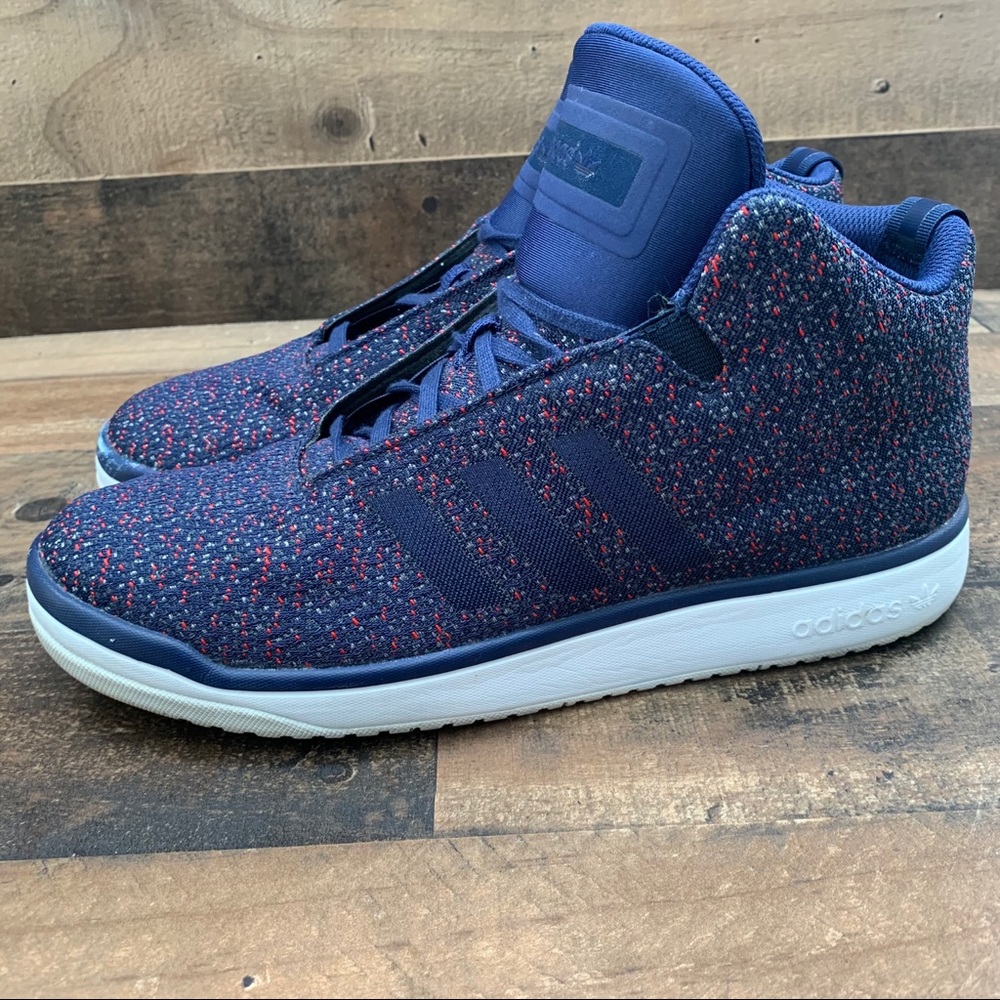 ADIDAS VERITAS MIDWEAVE MENS SNEAKERS - Picture 4 of 13